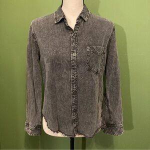 Rails Charcoal Button Down Shirt